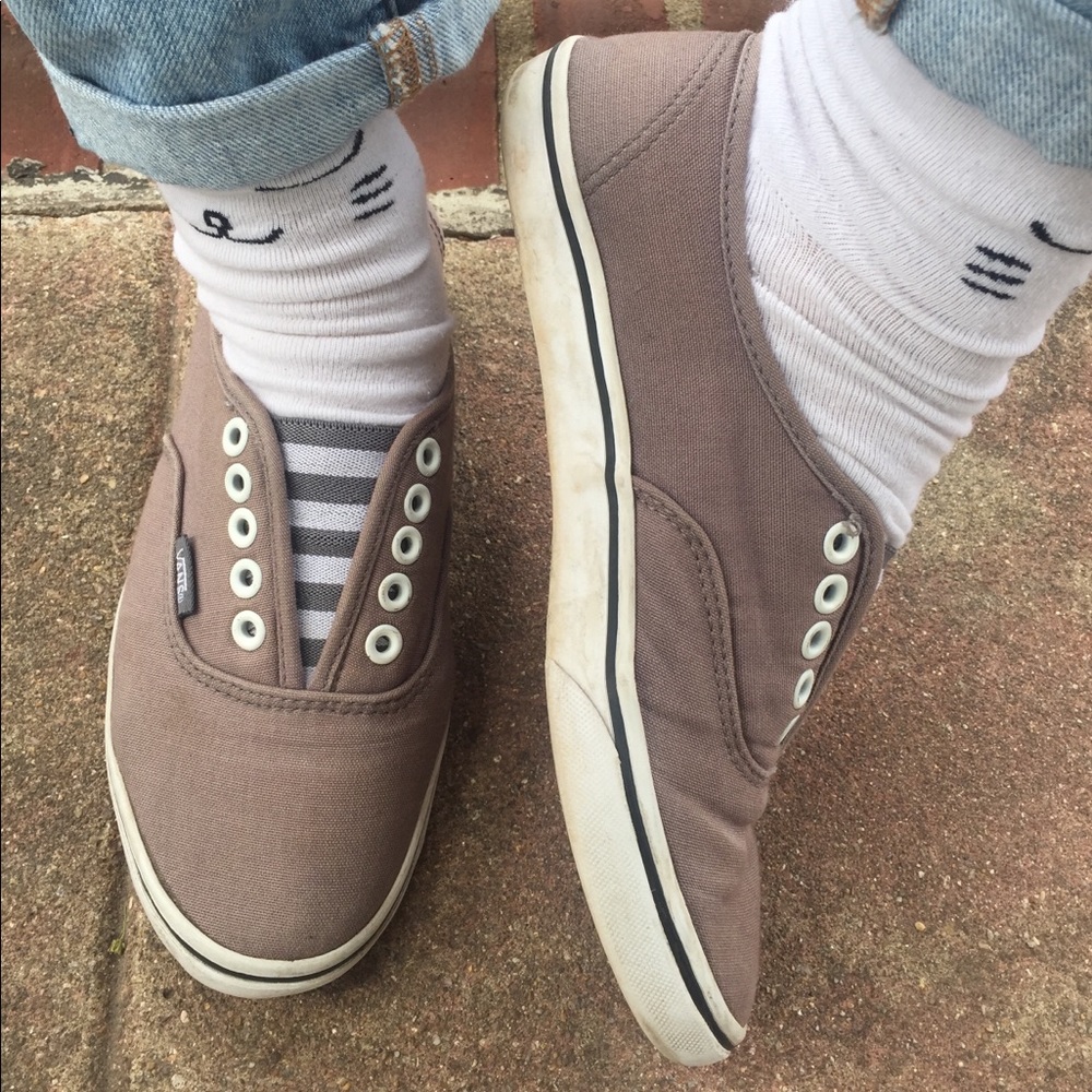 Vans slip ons